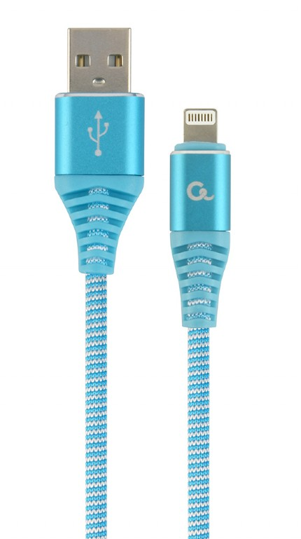 Laddningskabel flätad usb-lig 2m - Nedis produkter - 8716309108058 - 1