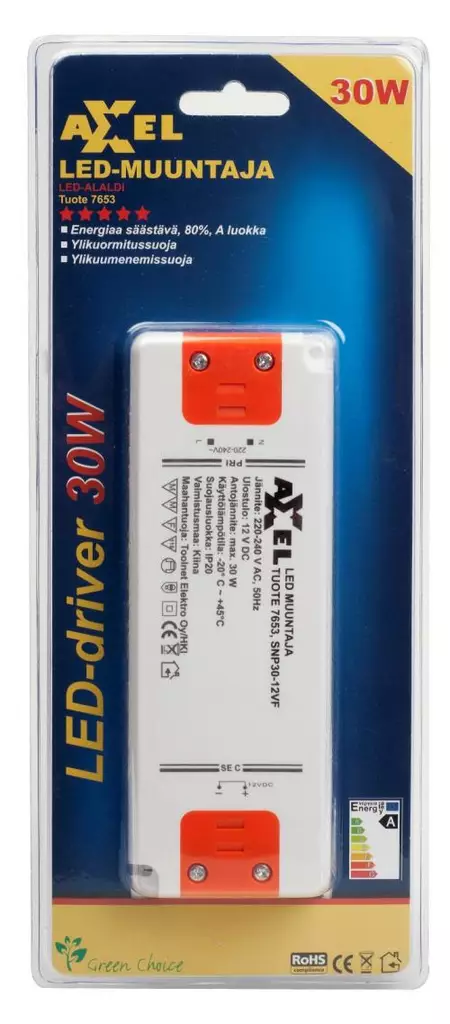 LED-transformator 30W - LED-transformatorer - 6438152076538 - 1