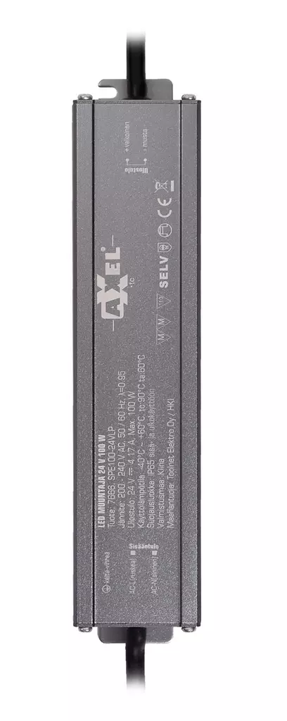 Led muuntaja 24VDC 100W IP65 - LED-transformatorer - 6438152076668 - 1