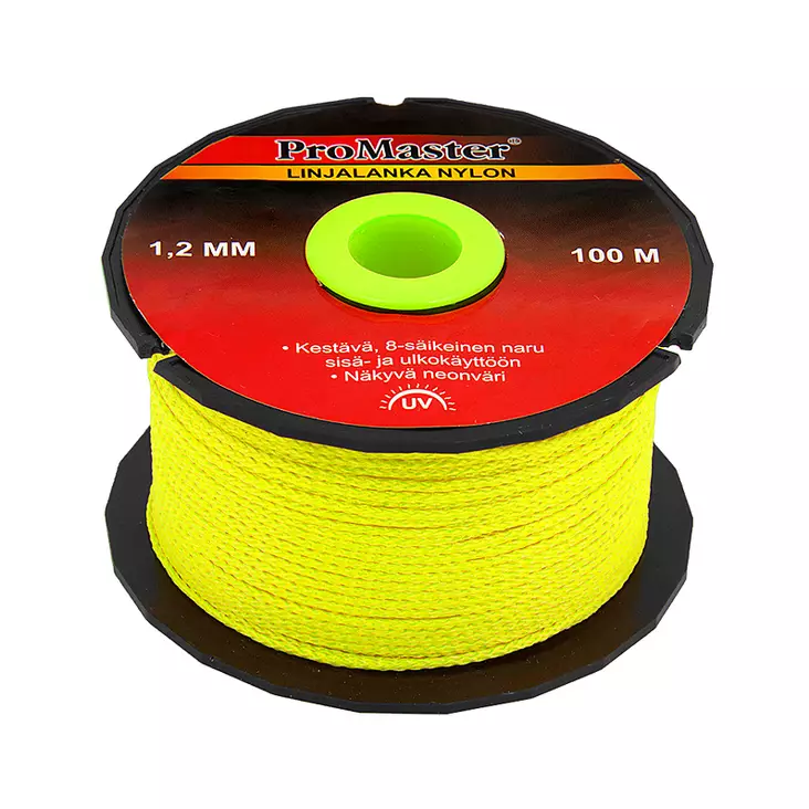 Lintråd gul 1,2mm x 100 m - Märkningsverktyg - 6420286857558 - 1
