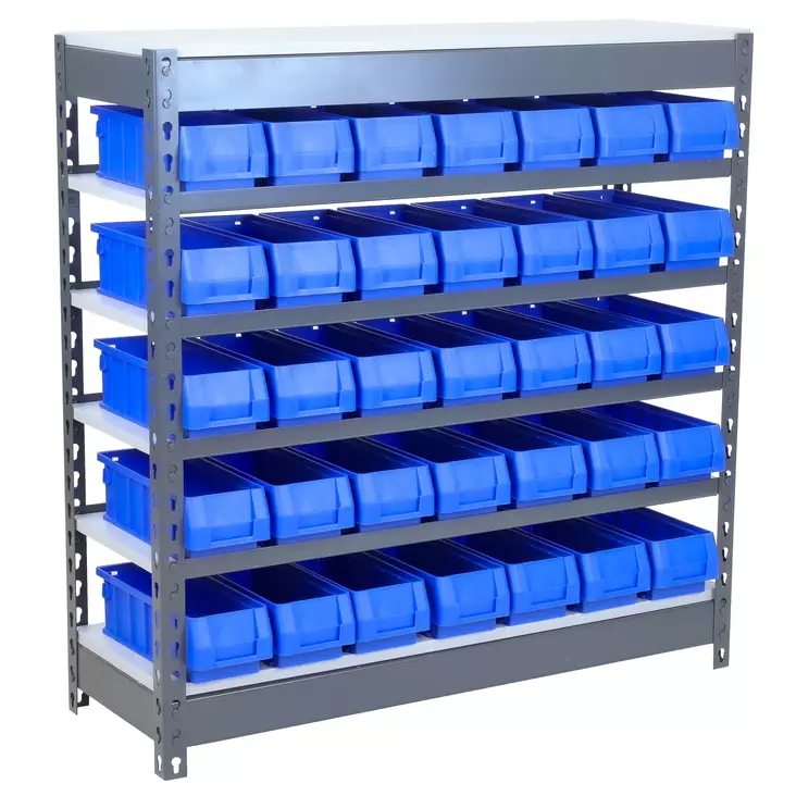 Lokerikkohylly 91 cm=20 - Lagerhyllor och -lådor - 9312900946168 - 1