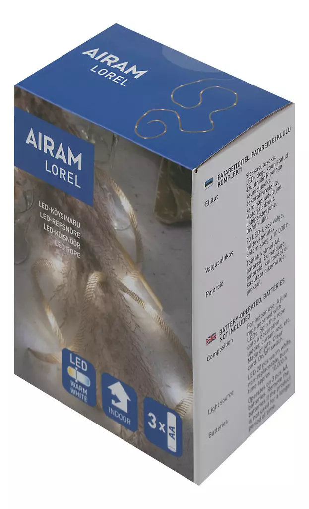 Airam Lorel pakkaus - Ljusslingor - 6435200280008 - 1