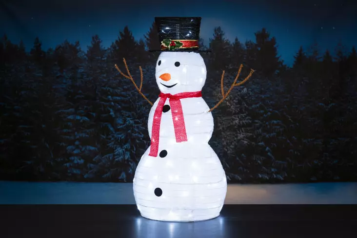 Lumiukko 80 LED 90 cm Finnlumor - Ljussmycken och ljusfigurer - 6410416082288 - 1