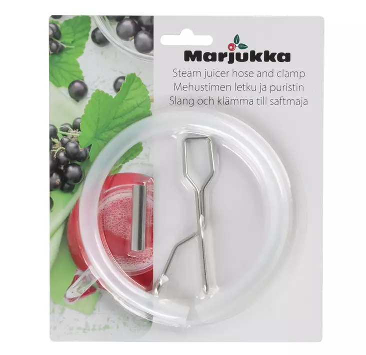 Marjukka mehustimen letku + puristin - Matfrysning och konservering - 6410410198848 - 1