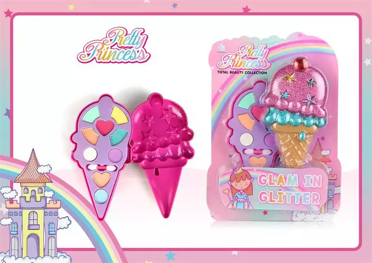 Meikit j=C3=A4=C3=A4tel=C3=B6t=C3=B6tter=C3=B6 Pretty Princess - Dockor och mjukisdjur - 6438484007408 - 1