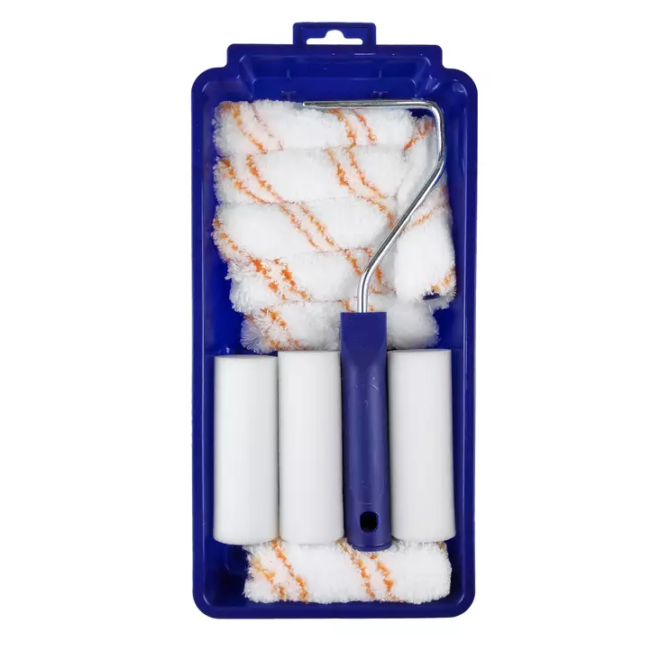 Mini roller set 12 delar - Målarrollers och -tråg - 6438168110318 - 1