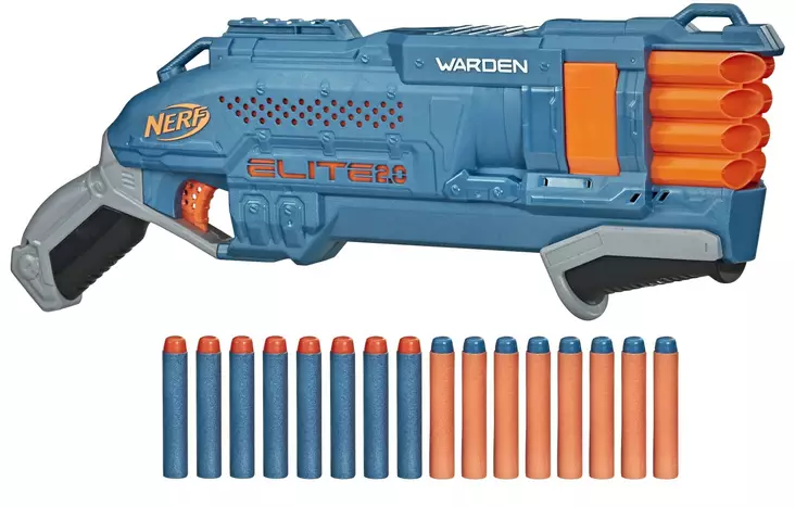 Nerf Elite 2.0 Warden DB - Leksaksvapen - 5010993732388 - 1
