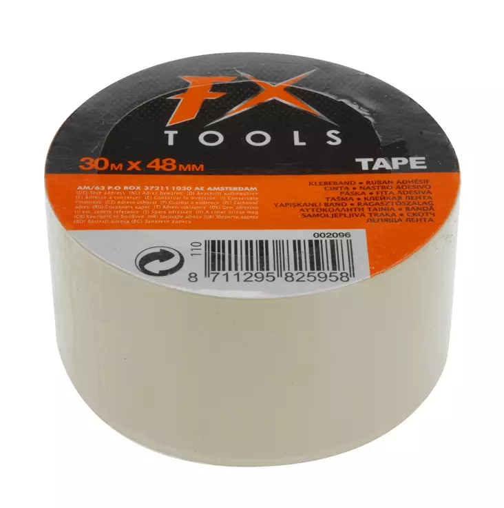 Packningstejp 30m x 48mm - Byggtejp - 8711295825958 - 1