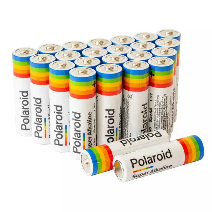 AA-Batterier 24-pack Polaroid - Alkaliska batterier - 6438168100678 - 1
