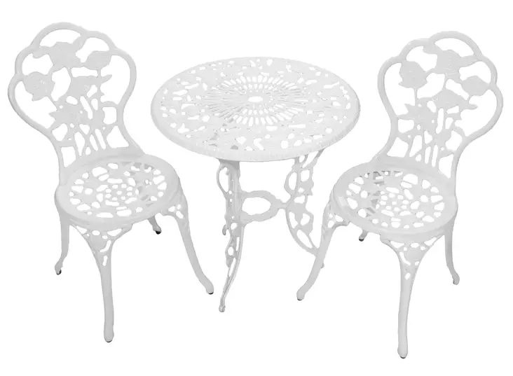 Parvekesetti valkoinen Garda - Trädgårdsmöbelgrupper - 6410411786778 - 1