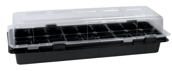 Pienoiskasvihuone + muoviruukut - Växthus - 7035158101258 - 1