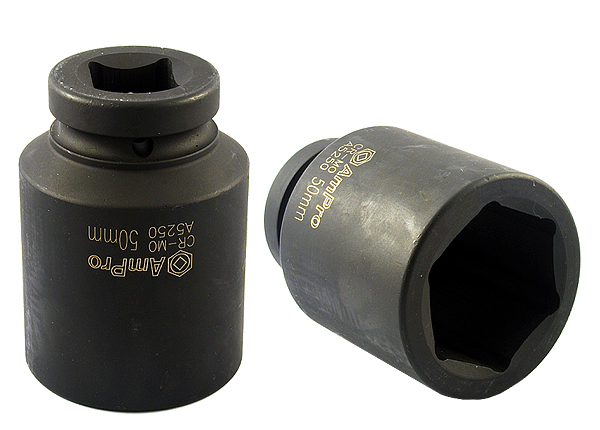 Lång krafthylsa 1" 52 mm - Hylsor och adaptrar - 795609052528 - 1