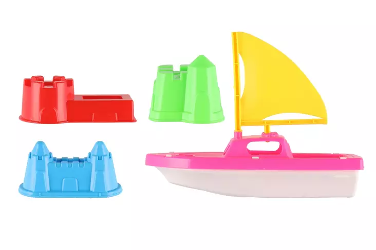 Play hiekkalelu purjevene - Utomhusleksaker - 6410416154398 - 1