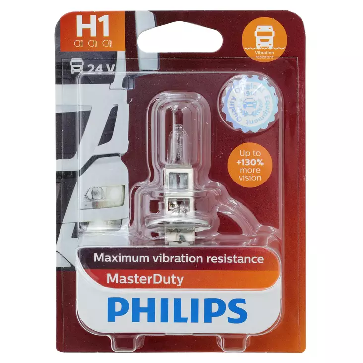 Polttimo H1, 24V 70w Philips - H1-glödlampor - 8711500825858 - 1