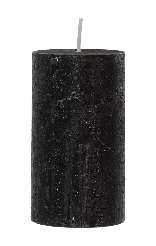 P=C3=B6yt=C3=A4kynttil=C3=A4 Polar lakattu musta 6,8x12 - Ljus och lyktor - 6410416076058 - 1