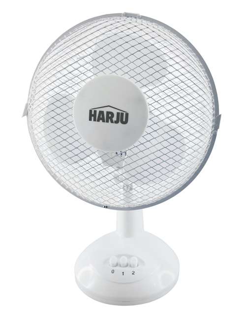 P=C3=B6yt=C3=A4tuuletin 9" 25 W valkoinen - Fläktar och luftkonditioneringsapparater - 6438140234018 - 1