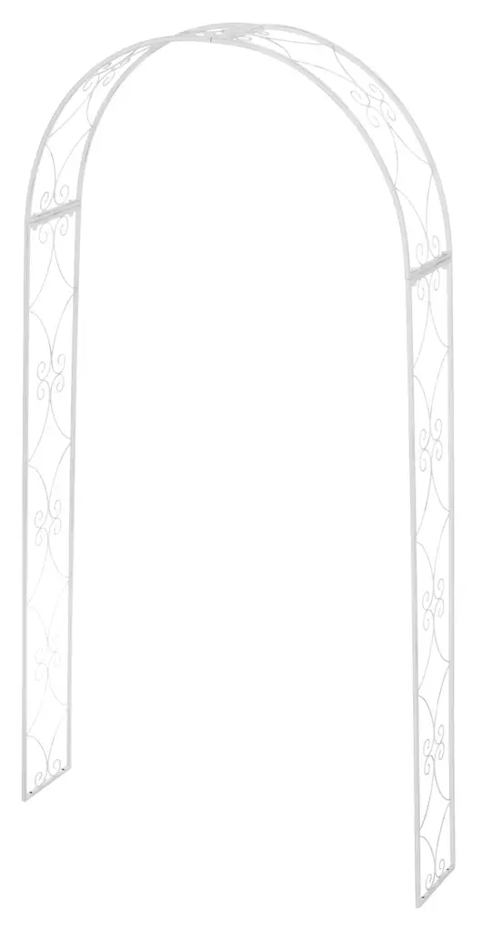 Puutarhakaari valkoinen 4Living - Andra trädgårdsmöbler - 6410416016658 - 1