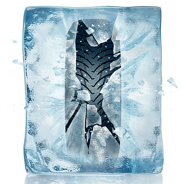 Nankang Ice Activa SW-8, 225/60R17, Vinterdäck Dubbade - 17-tums - 4717622054088 - 1