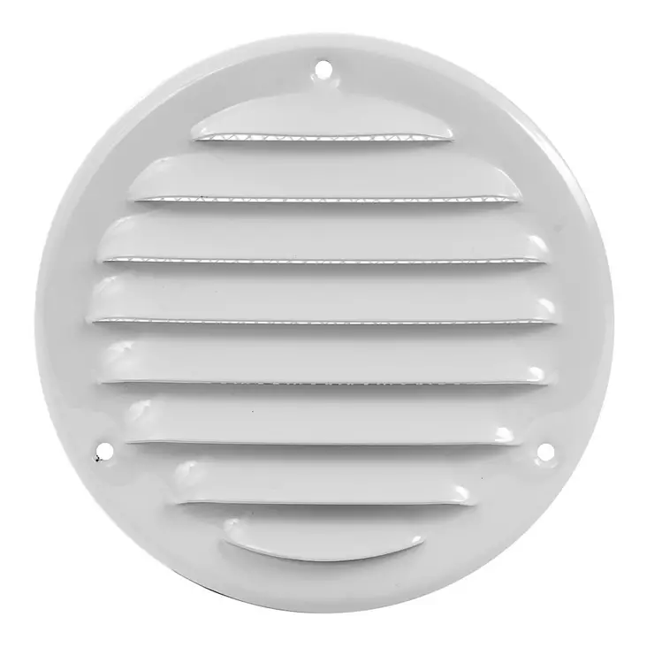 S=C3=A4le 100 mm valkoinen - Ventilationsventiler och galler - 4750492000458 - 1