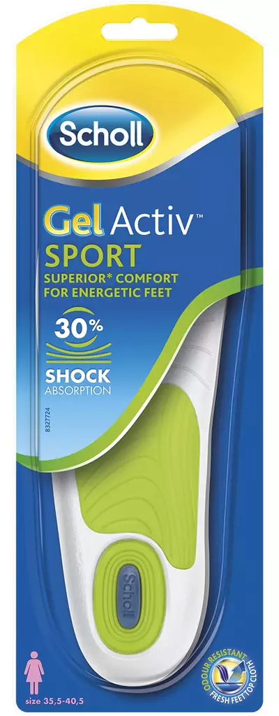 Scholl Sport geelipohjallinen Woman - Hälsoprodukter - 5052197039498 - 1