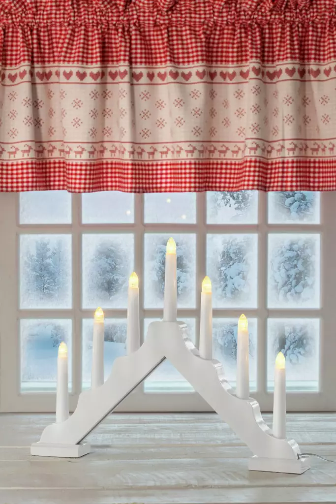 Silja led-kynttelikk=C3=B6 7-kynttil=C3=A4=C3=A4 p=C3=A4=C3=A4kuva=20 - Ljusstakar - 6435200195128 - 1