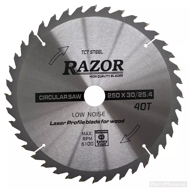 Klinga för cirkelsåg 250 x 30/24 40T - Cirkelsågklingor - 6430020841828 - 1