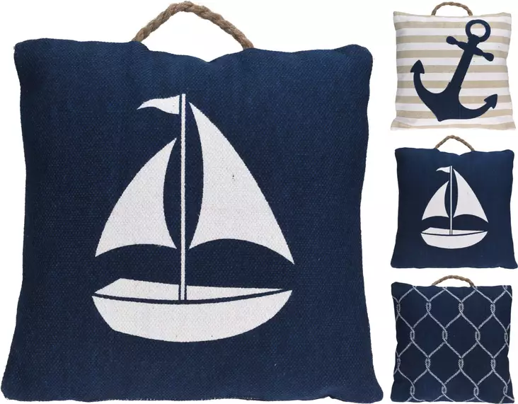 Inredningskudde 45x45 cm Marine - Stilfull och Bekväm - Prydnadskuddar - 8719987839498 - 1