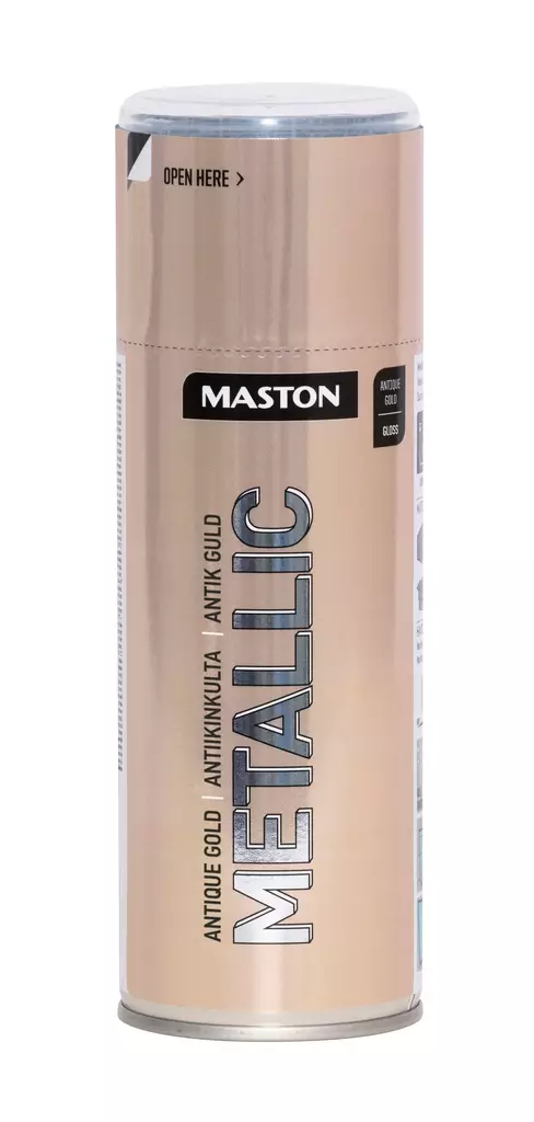 Spraymaali Metallic Antiikki kulta 400ml - Sprayfärger - 6412490040338 - 1