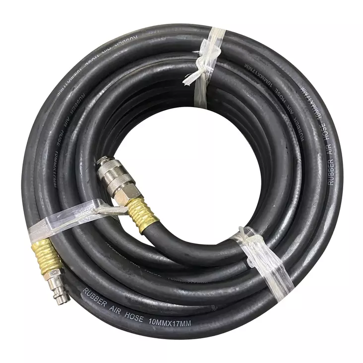 Timco Pro 3/8" 10 m tryckluftsslang med snabbkopplingar - Tryckluftsslangar och kopplingar - 6438014342788 - 1