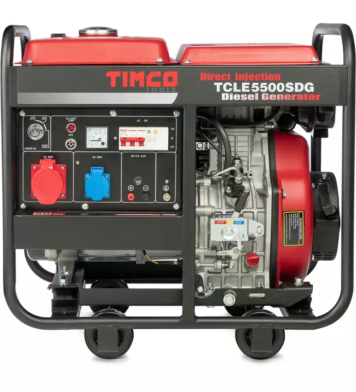 Generaattori TImco TCLE5500SCDG 400 V diesel - Elverk - 6438014226958 - 1
