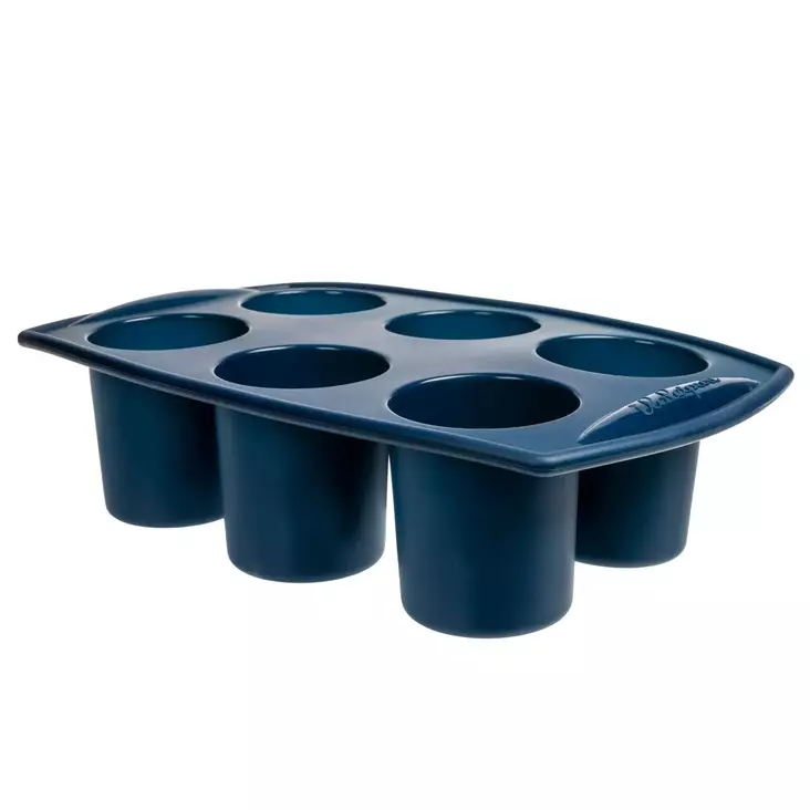 Bakform med 6 hål Blå Iloleipuri - Bakningstillbehör - 6416550228018 - 1