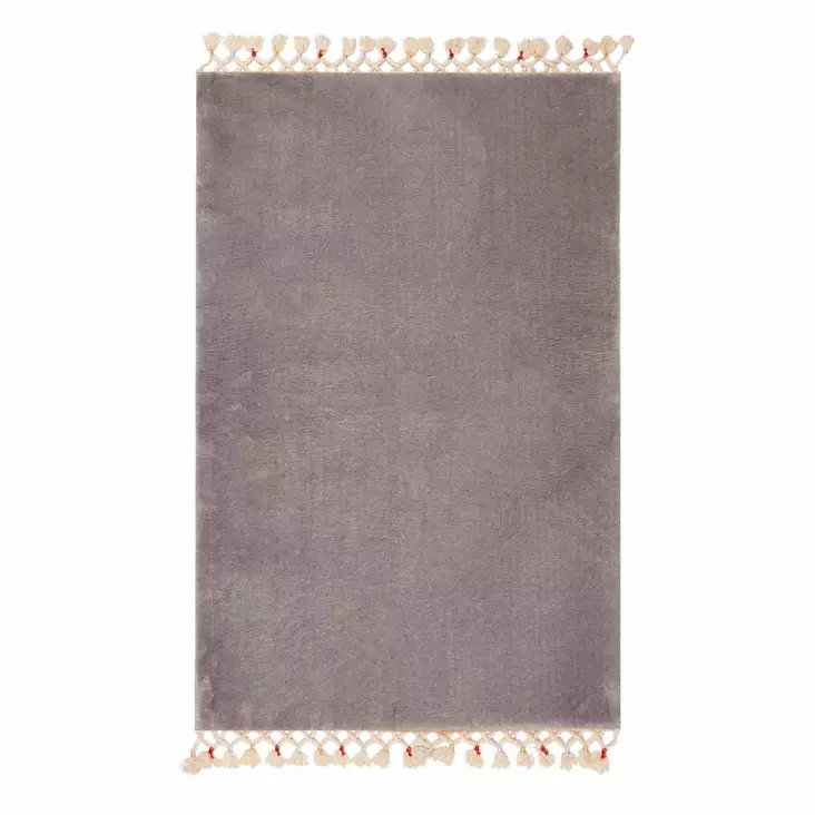 Badrumsmatta Mijölnir Grå 100% Akryl Halkfri Antibakteriell 50x75 cm - Badrumsmattor och våtrumsmattor - 8683342422888 - 1