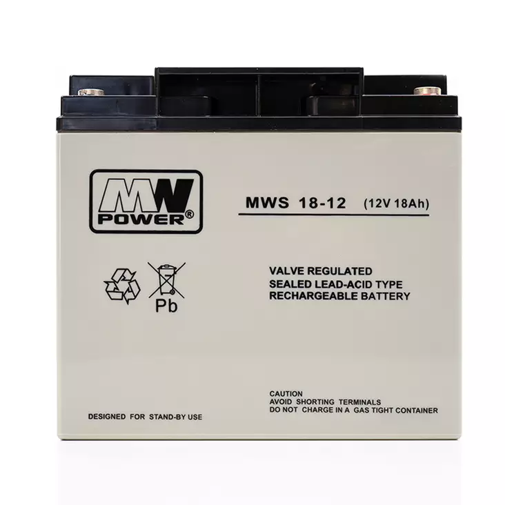 AGM MW 18-12S 12V / 18Ah batteri - PNI produkter - 5902135117248 - 1