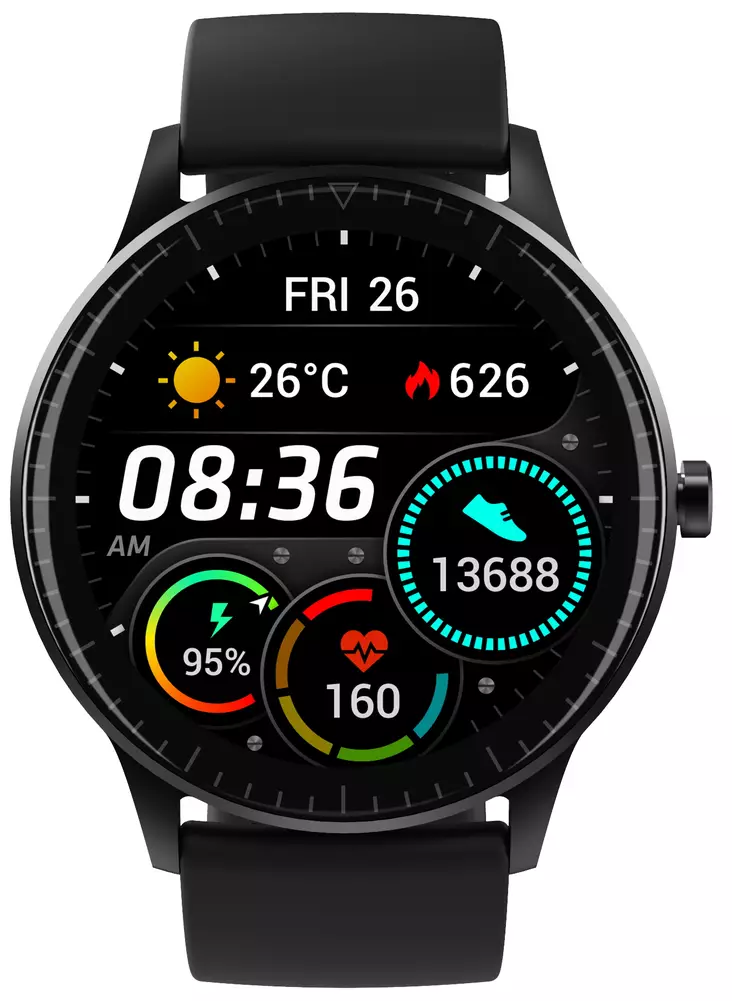 =C3=84lykello Denver SW-173 BLACK - Smartklockor och aktivitetsmätare - 5706751059698 - 1