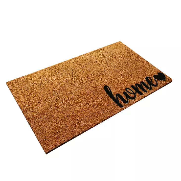 Dörrmatta Aberto Design Coco Brun Svart Kokosfiber 70x40 cm - Dörrmattor och skrapmattor - 8681875026948 - 1