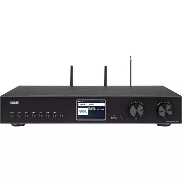 DABMAN i510 BT Multifunktionsradio DAB+ / FM / Internet / Bluetooth Svart - Radioapparater - 4024035002538 - 10