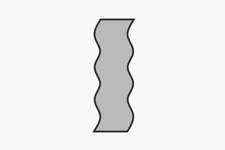 Spegel Hanah Home Safi Vit MDF 40x120x2,2 cm - Speglar - 8684282667438 - 1