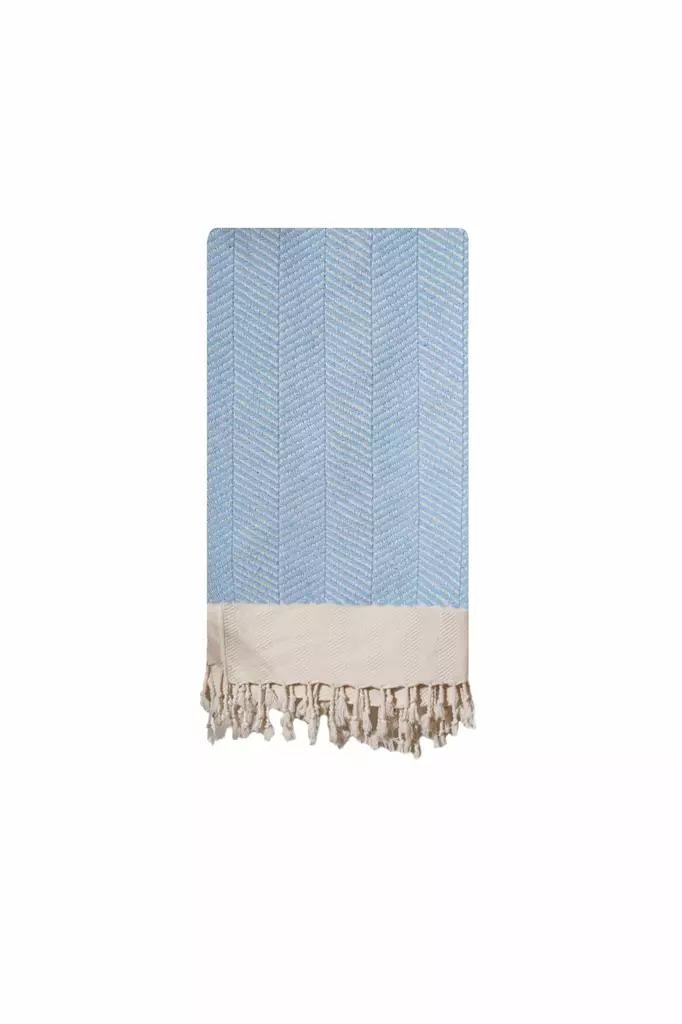Fouta Mijölnir Ljusblå 90% Bomull 10% Polyester 90x180 cm - Handdukar - 8684283207848 - 1