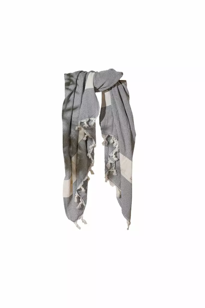 Fouta (Strandhandduk), flerfärgad, 100 x 180 cm, mjuk, lätt - Handdukar - 8684282990888 - 1