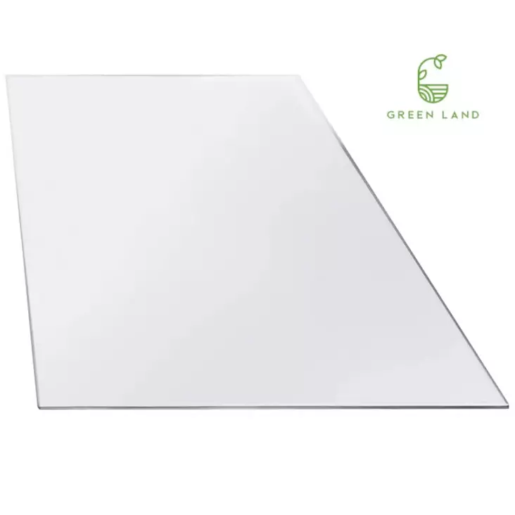 Green Land 1220x1000x1 mm klar polykarbonatskiva - Plastskivor och plexiglas - 6438014399478 - 1