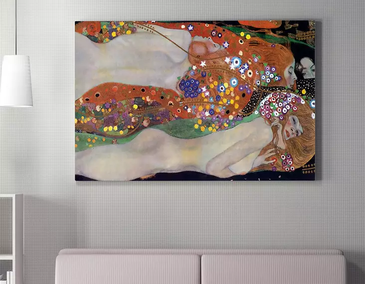 Canvastavla Wallity Flerfärgad Canvas 70x100 cm - Tavlor och ramar - 8683342802178 - 1