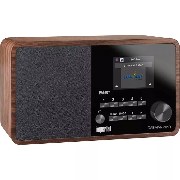 DABMAN i150 Kompakt hybridradio DAB+ / FM / Internet Trälook - Radioapparater - 4024035222608 - 10