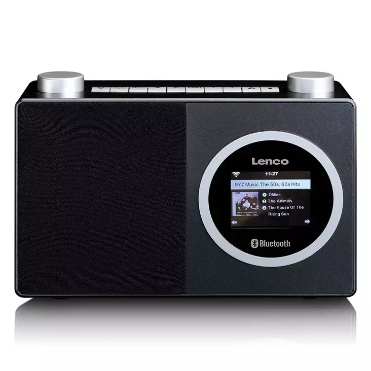 Internetradio med färgdisplay och Bluetooth® Black - Radioapparater - 8711902042778 - 10