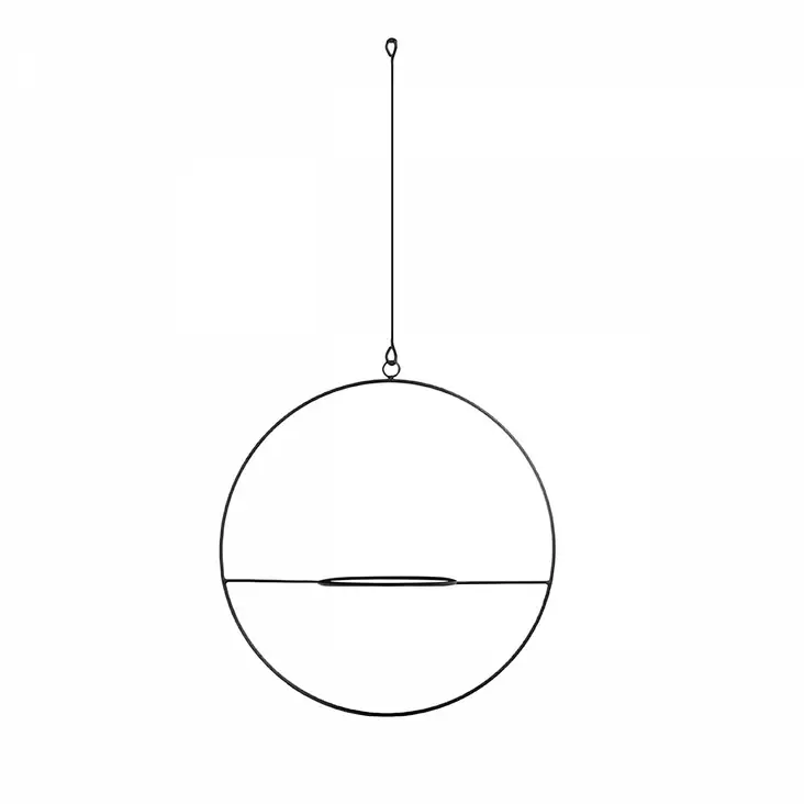 Jardiniere Aberto Design Jardiniere Svart 30x130 cm - Blomsterställ och växtstöd - 8684282617778 - 1