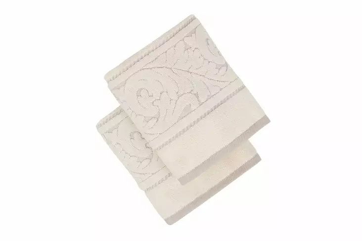Handdukset L'essentiel Krämvit 100% Bomull 50x90 cm & 50x90 cm - Handdukar - 8681181916148 - 1