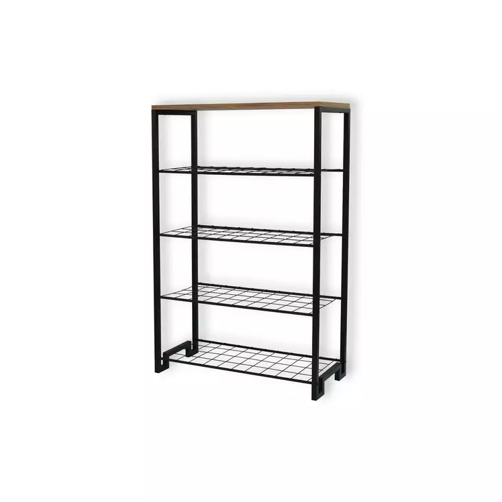 Skoskåp Hanah Home Nancy Furu Spånskiva 30x72x109 cm - Skoskåp - 8684282608318 - 1