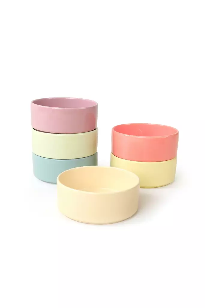 Skål Set Hermia Flerfärgad Keramik 6 Delar - Serveringsfat - 8683342543408 - 1