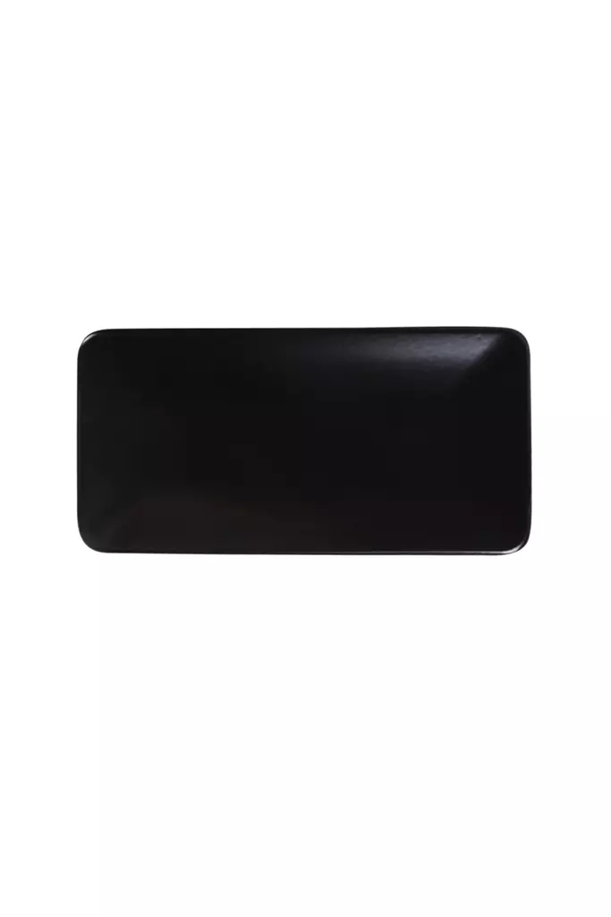 Uppläggningsfat Set Hermia Svart Keramik 2 Delar - Tallrikar - 8683342857468 - 1