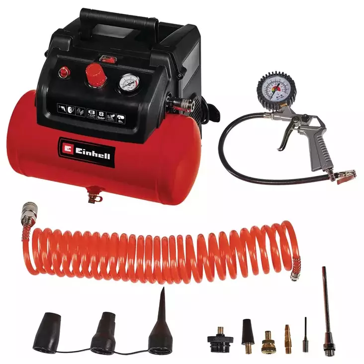 Kompressori Einhell Ã¶ljyvapaa - Kompressorer - 4006825641578 - 1