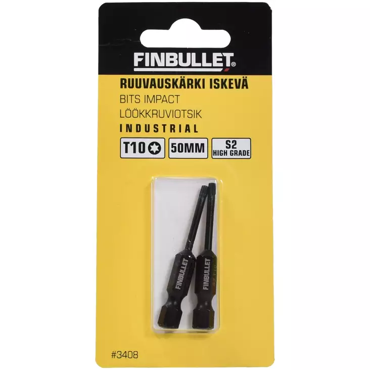 KonekÃ¤rki iskevÃ¤ t10*50mm 2kpl - Borrsatser och borrspetsar - 6438152034088 - 1